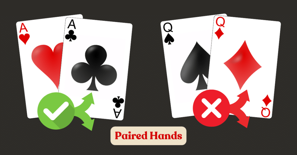 How to Play Blackjack: Paired Hands