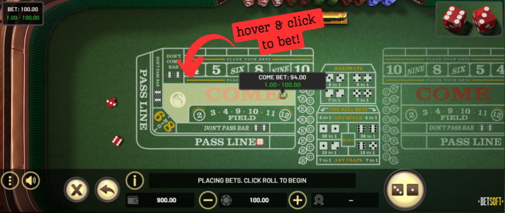 How to Play Craps - Come Bet