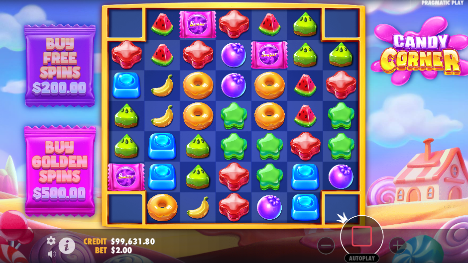 pragmatic play slot candy corner - scatter symbols for free spins